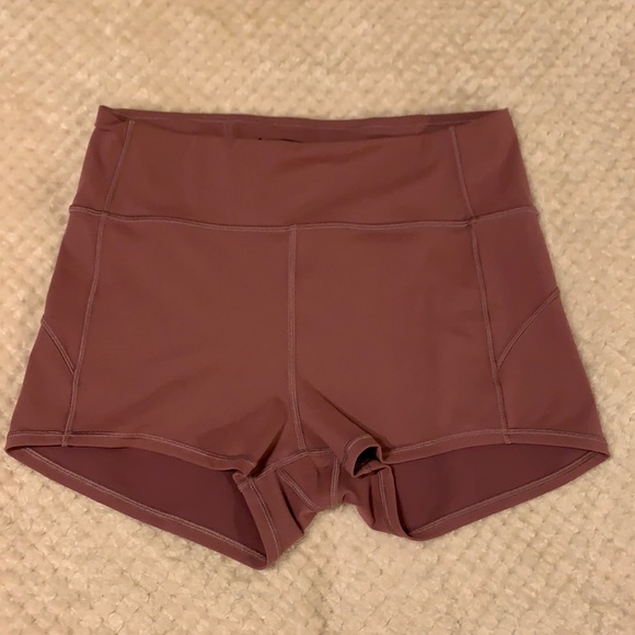 lululemon athletica Pants - Lululemon pink/ mauve shorts